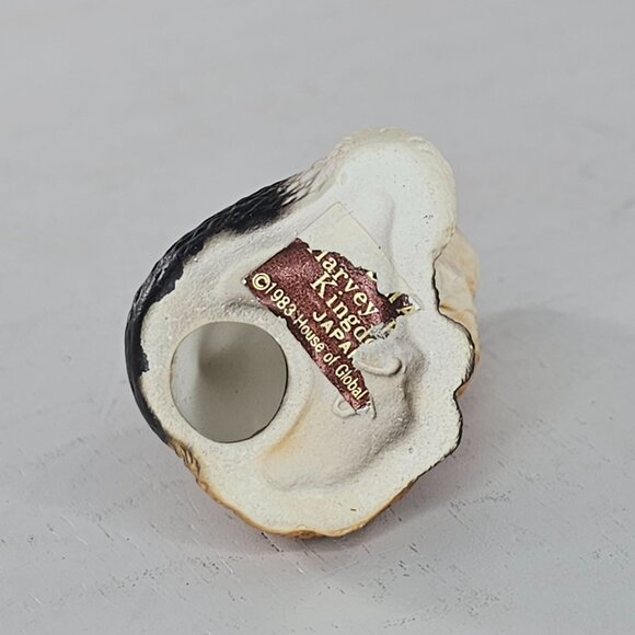 Harvey Knox Baby Fox Kit Figurine Miniature Hand Painted Japan 1983 - Picture 5 of 6